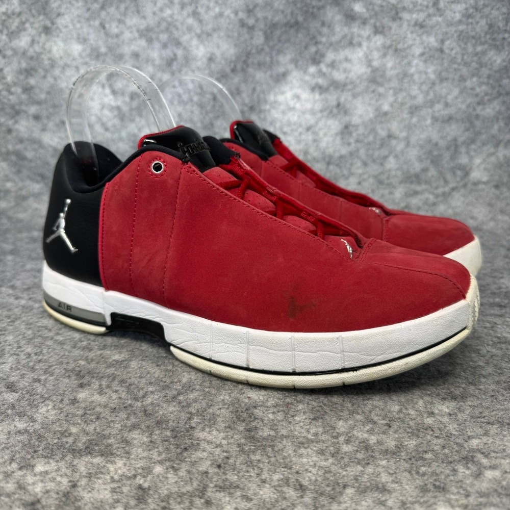 Air‎ Jordan TE 2 Low Retro Red Shoes Mens Size 8 Basketball Sports GymAO1696-600